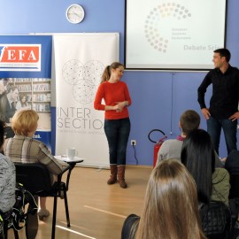 Project “European Student Parliament” presented during Parliamentary Week