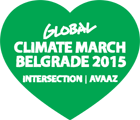 Climate march Belgrade 2015