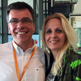 Meeting with Robert Firmhofer, the Member of Intersection Advisory Board, at ECSITE 2016