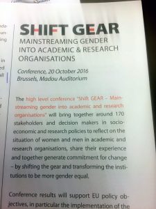 Intersection at Shift GEAR conference, October 2016, Brussels