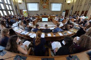 The final debate of "European student parliaments - Debate science!" from 25-27 of July 2016 in Manchester