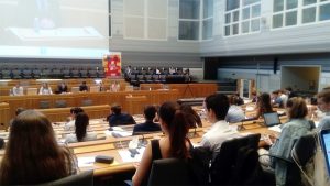 Intersection тим младих на Европском ђачком парламенту у Тулузу, јул 2018.